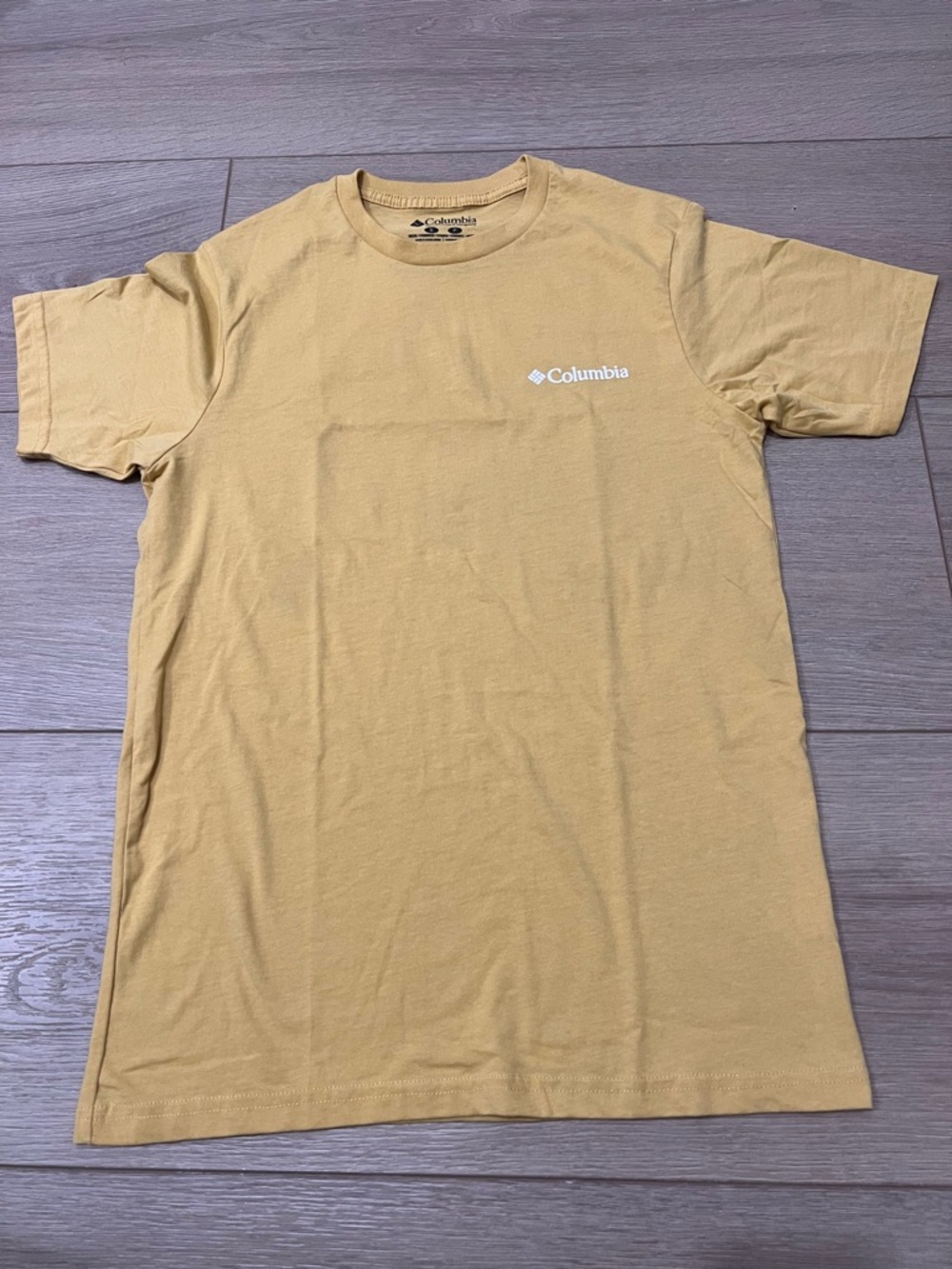 Columbia Camping T Shirt Jeep Dog Lover Yellow Greater Outdoor Gear Size S